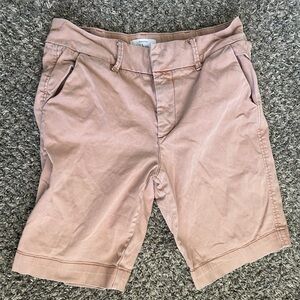 Böhme salmon-colored Bermuda shorts (premium denim)